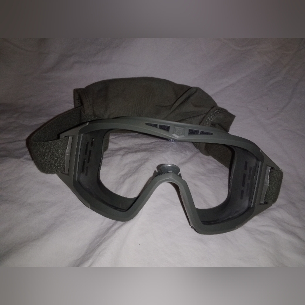 Apel Army Issue Protective Eye Googles Adjustable… - image 1